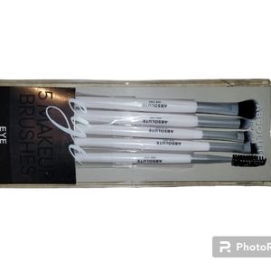 Absolute White Makeup Brush Set of 5